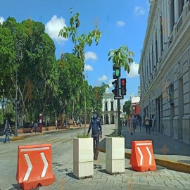 Abrirán un carril del primer cuadro del Centro de Mérida