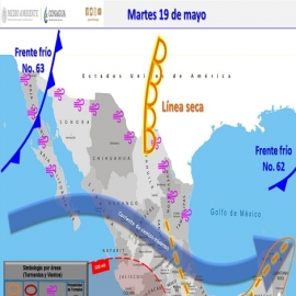 Clima hoy para Cancún y Quintana Roo 19 de mayo de 2020