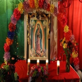 ¿Cómo preparar un altar en casa para festejar a la Virgen de Guadalupe?