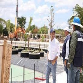 El Gobernador Mauricio Vila Dosal realizó una nueva visita de observación al Gran Parque de la Plancha