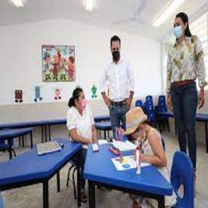 Inaugura el Gobernador Mauricio Vila Dosal una primaria y un jardín de niños en Ciudad Caucel