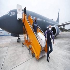 Nuevo lote con 60,000 vacunas AstraZeneca llega a Yucatán, para aplicación de dosis de refuerzo a personal de salud