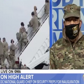 Las impactantes palabras del general Walker, Jefe de las tropas de la Guardia Nacional en Washington, que han sorprendido a todo el mundo