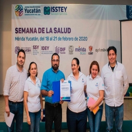 Personal del Isstey se beneficia con la Semana de la Salud