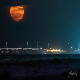 Luna de Nieve cautiva a yucatecos durante el fin de semana