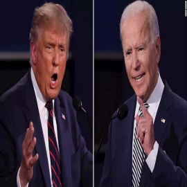 Trump, a Biden: "Eres cualquier cosa menos listo"; Biden, a Trump: "Deja de ladrar, hombre"