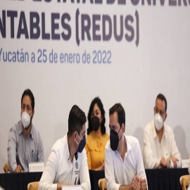 Yucatán redobla esfuerzos con universidades públicas y privadas del estado para establecer la Red Estatal de Universidades Sustentables