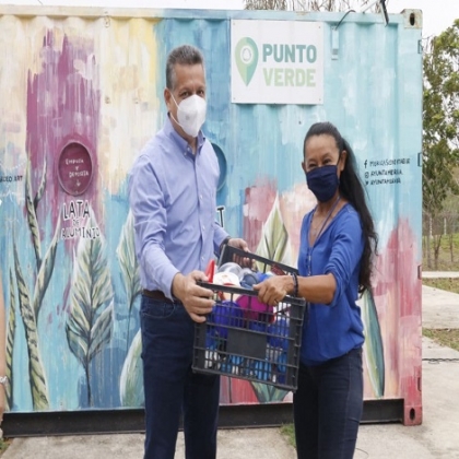 El alcalde Alejandro Ruz destaca la participación ciudadana en acciones de reciclaje