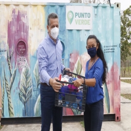 El alcalde Alejandro Ruz destaca la participación ciudadana en acciones de reciclaje