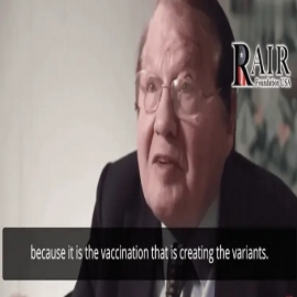 Luc Montagnier (Premio Nobel ): La vacunación masiva contra el COVID es un 'error inaceptable' que está 'creando las nuevas variantes'