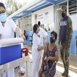 Cada vez hay más abuelitos protegidos; vacunación avanza en municipios de Yucatán