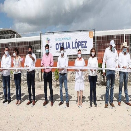 Nuevos espacios educativos y mayor mobiliario para estudiantes de escuelas públicas del oriente de Yucatán