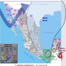 Clima hoy para Cancún y Quintana Roo 6 de noviembre de 2020