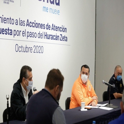 Puntual seguimiento a la tormenta “Zeta” y atención oportuna del Ayuntamiento  a la población permitieron una jornada sin mayores afectaciones, afirma el alcalde Renán Barrera