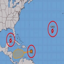 Dos tormentas tropicales y una onda tropical se suman a la histórica temporada de huracanes del 2020