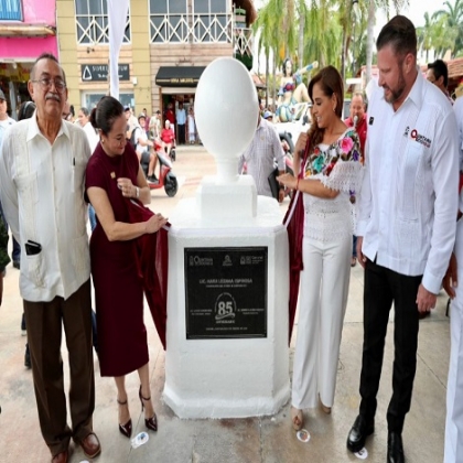 Muelle de Cozumel detonante económico y modelo de conectividad, gracias a su gente: Mara Lezama