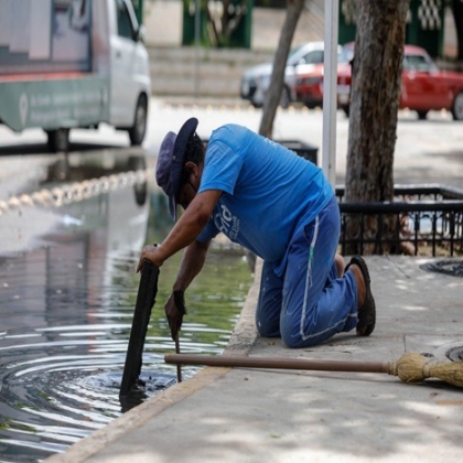 El Ayuntamiento supervisa el correcto funcionamiento de los sistemas pluviales del Municipio.