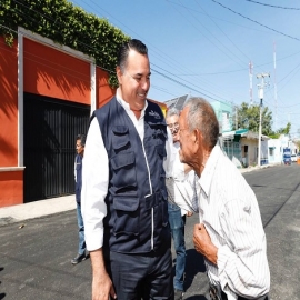 El Alcalde Renán Barrera supervisa obras que mejoran la movilidad urbana en el centro